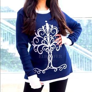 Elhoffer Design Tree of Kings Sweater